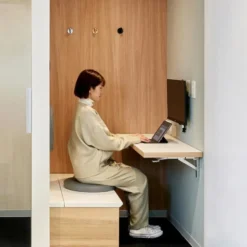 FOLDING BRACKET - Escuadra abatible compacta con cierre decelerante