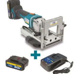 Fresadora Espigadora Virutex TWOO ABB400 con 2 baterías de 20V y cargador