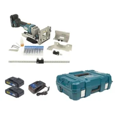 Fresadora Espigadora Virutex TWOO ABB400 con 2 baterías de 20V y cargador