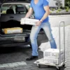 FT 350 - Plataforma de transporte divisible para muebles con asa y traviesa de bloqueo