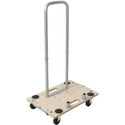 FT 350 - Plataforma de transporte divisible para muebles con asa y traviesa de bloqueo