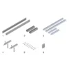 GIACOMO - Kit de perfiles para puerta corredera