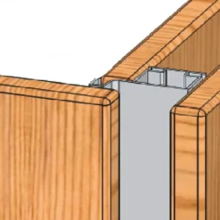 GOLA Perfil vertical para puertas simples