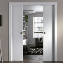 GOLD BASE - Armazón para puertas correderas de hoja única o doble para cartón yeso