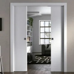 GOLD BASE REVOQUE - Armazón para puertas correderas de hoja única o doble