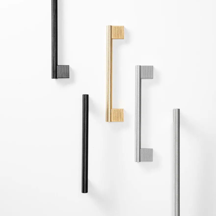 GRAF BIG - Tirador con textura en forma de malla