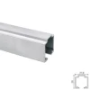 Guía para puertas correderas Klein NK 45/50