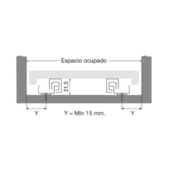 Guías SHELF - Para estantes de extracción total