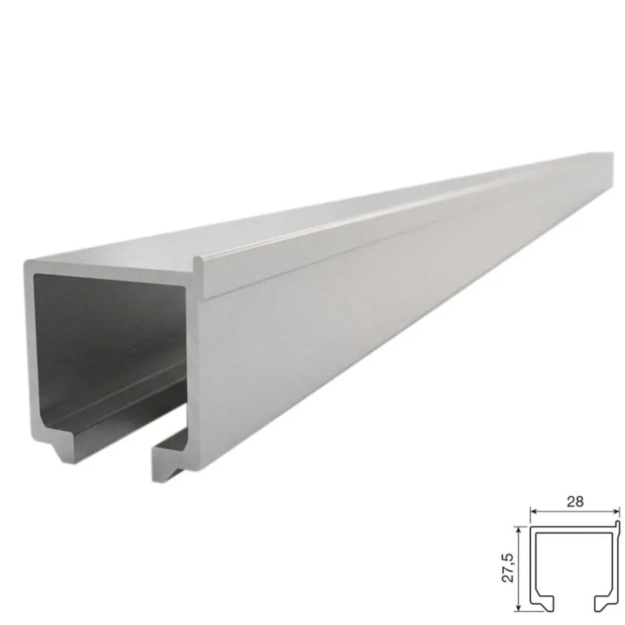 Guía superior para el sistema de puertas plegables correderas System 2700 1
