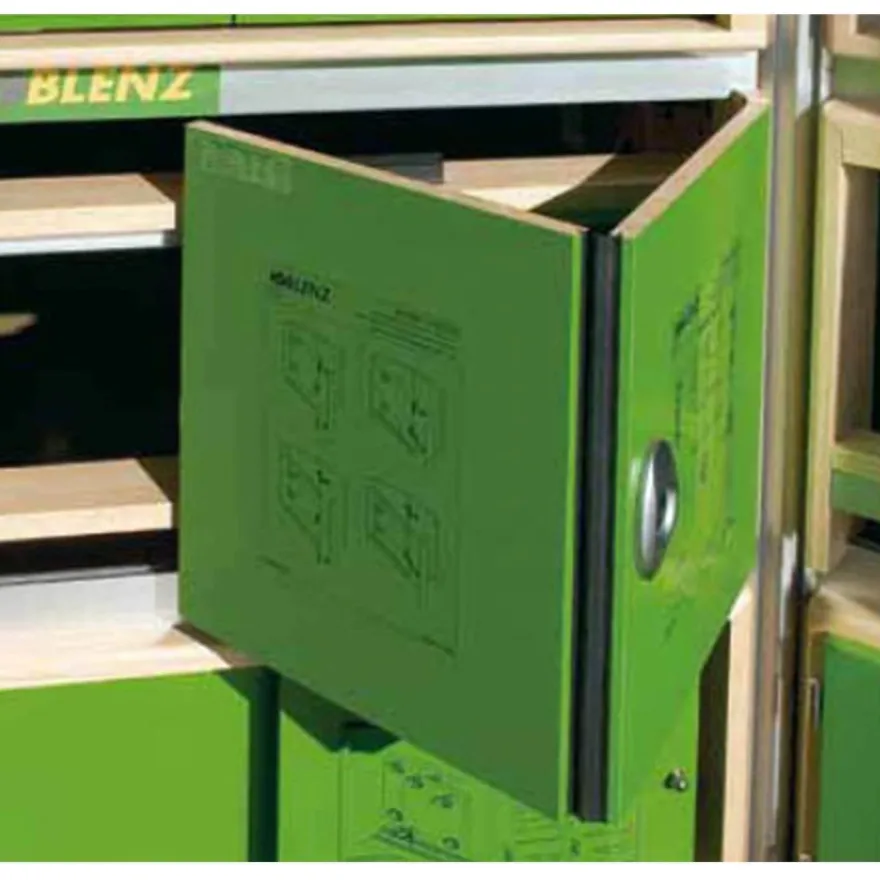 Guías y herrajes puertas correderas plegable SERIE 2200 para 20 Kg por hoja