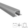 Guias empotrables para puertas correderas Klein LITE TOP 100