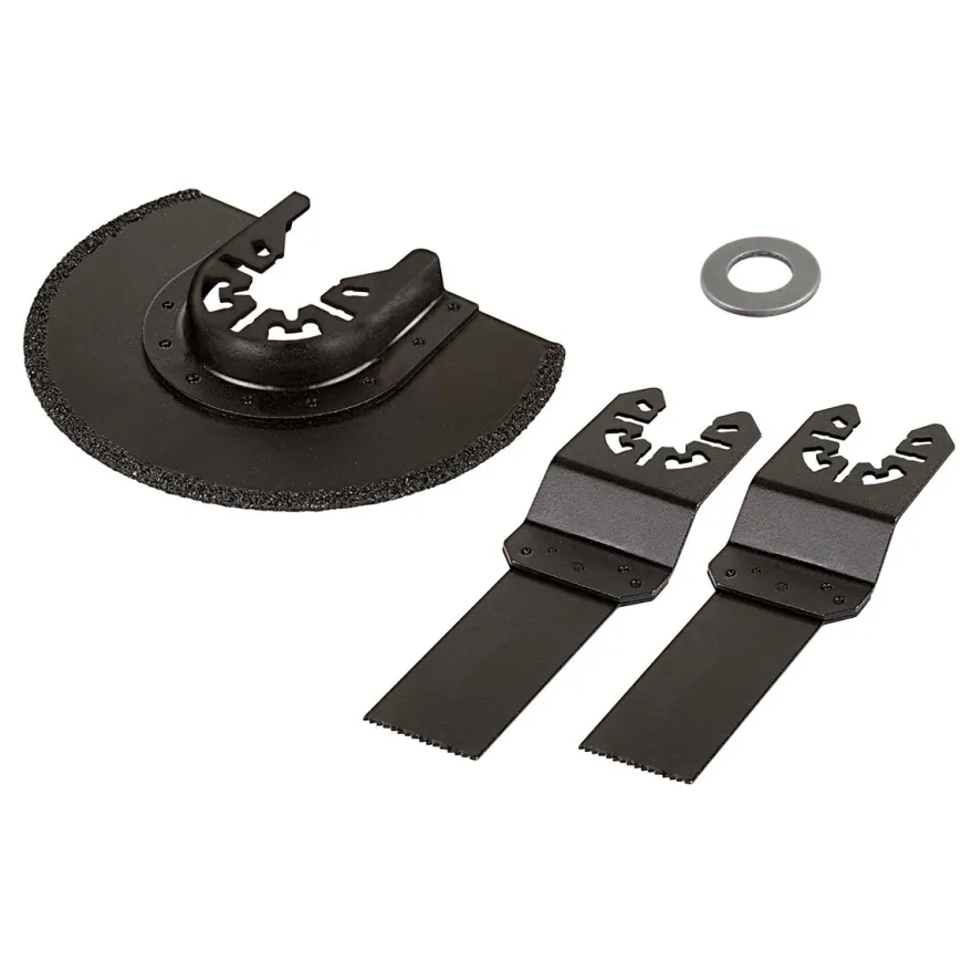 HCS - Set de 3 sierras para el corte de laminado y parquet con multiherramienta
