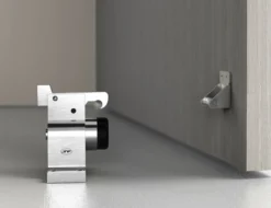 HEAVY - Tope retenedor para puertas pesadas con amortiguador