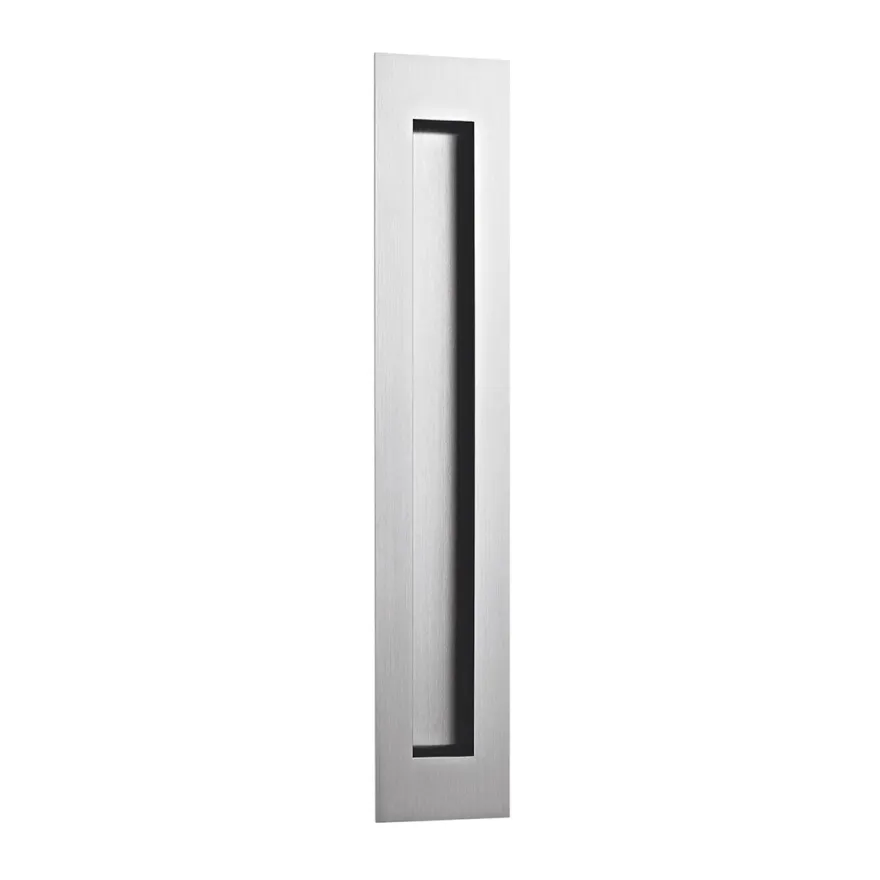 HI - Cazoleta rectangular para encastrar y tornillos ocultos