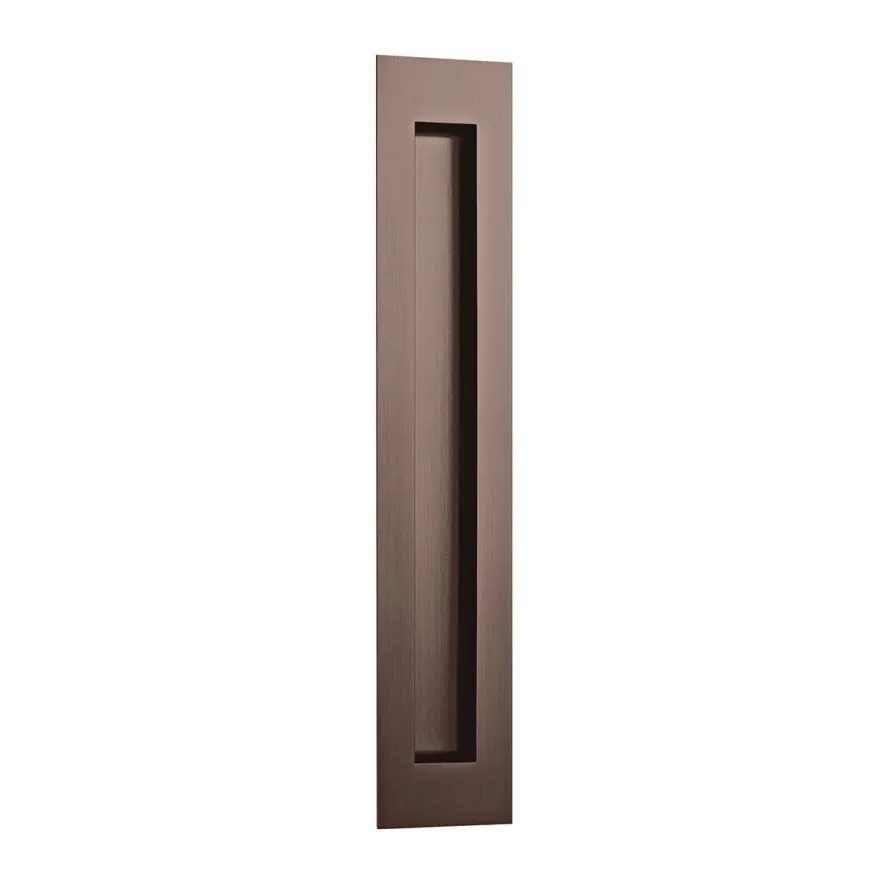 HI - Cazoleta rectangular para encastrar y tornillos ocultos