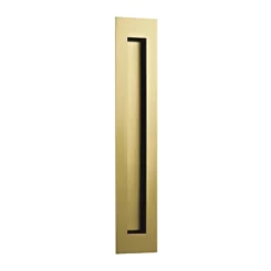 HI - Cazoleta rectangular para encastrar y tornillos ocultos