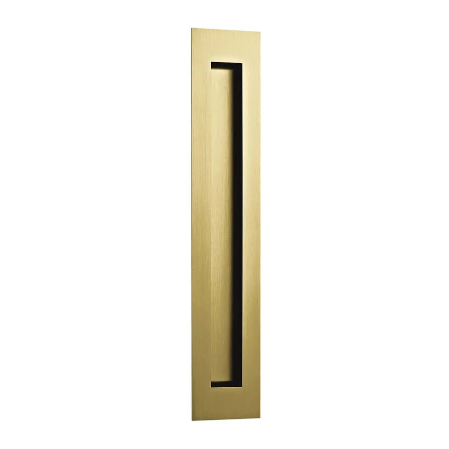 HI - Cazoleta rectangular para encastrar y tornillos ocultos