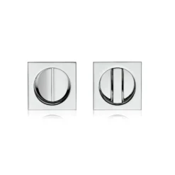 HOOKY ZERO Cuadrado - Kit de Cerradura + Muletilla + Dedal para puertas correderas