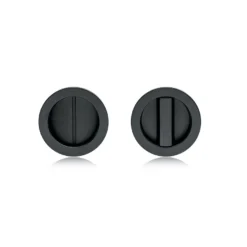 HOOKY ZERO Redondo - Kit de Cerradura + Muletilla + Dedal para puerta corredera