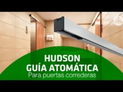 HUDSON - Guía de apertura automática para puertas madera o vidrio