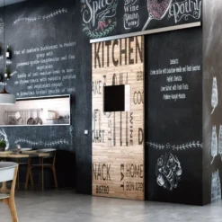HUDSON - Guía de apertura automática para puertas madera o vidrio