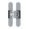 IN230 - Bisagra oculta ajustable para puertas enrasadas de 60 Kg. Apertura 180º