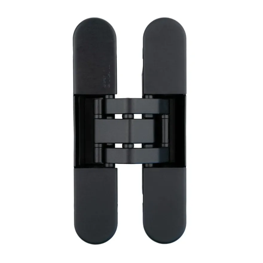 IN230 - Bisagra oculta ajustable para puertas enrasadas de 60 Kg. Apertura 180º