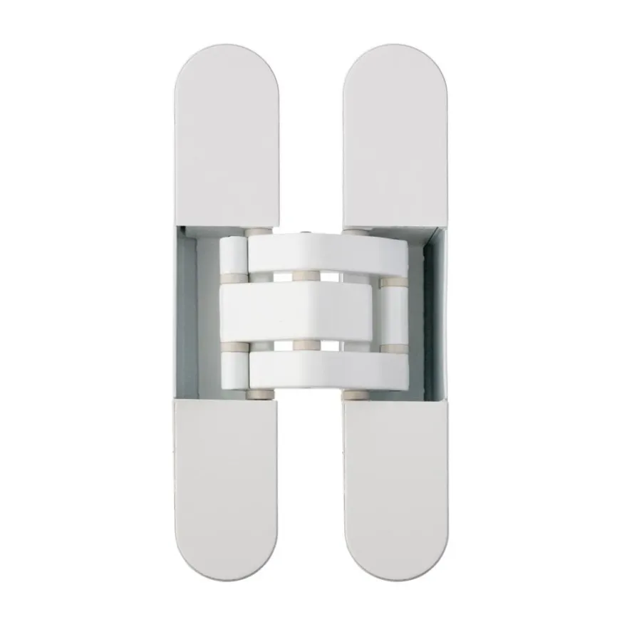 IN230 - Bisagra oculta ajustable para puertas enrasadas de 60 Kg. Apertura 180º