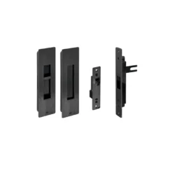 INTRA - Kit de cerradura magnética y cazoleta accionable para puerta corredera