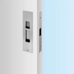 INTRA - Kit de cerradura magnética y cazoleta accionable para puerta corredera
