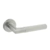 ITACA INOX - Manilla de roseta redonda con grabado de diamante Selec