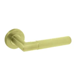 ITACA INOX - Manilla de roseta redonda con grabado de diamante Selec