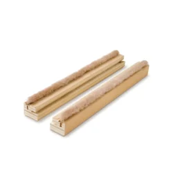 Jambas rechapadas Hoja Única REVOQUE 90 de 1m. puertas de CRISTAL