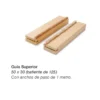 Jambas rechapadas Hoja Única REVOQUE 125 de 1m. puertas de madera