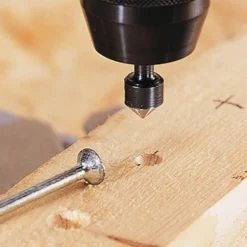 Jgo. 3 brocas avellanadoras para madera, plástico y metal no férreo Wolfcraft