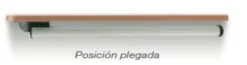 JOY - Pata plegable para mesas de 71 cm. (Ø50 mm.)