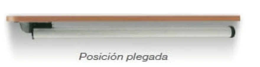 JOY - Pata plegable para mesas de 71 cm. (Ø50 mm.)