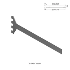 Juego de cartelas varias para perfiles PANELSYSTEM