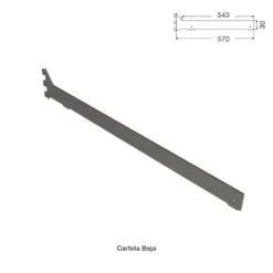 Juego de cartelas varias para perfiles PANELSYSTEM