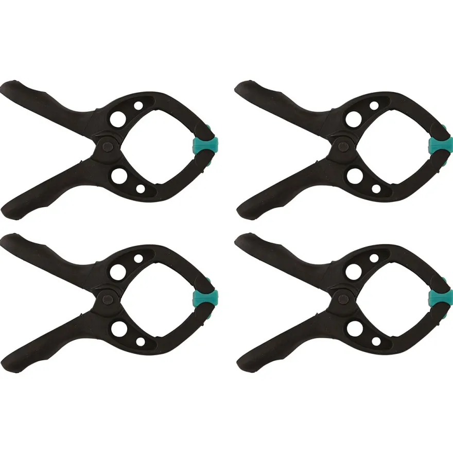 Juego de pinzas pequeñas con resorte microfix