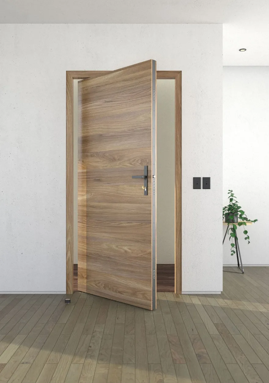 Juego de pivotes JNF para puertas de vaivén hasta 65Kg.