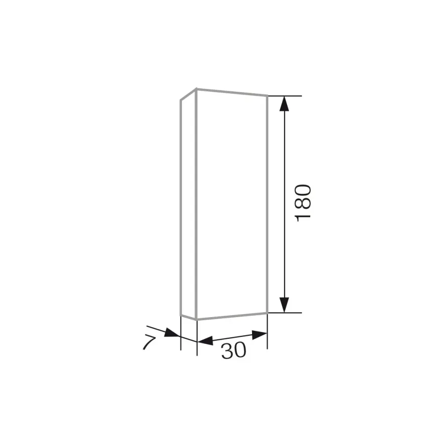Juego de tiradores para puertas correderas GIACOMO