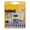 Juego DEWALT DT2292 de 10 hojas de sierra de calar para metal