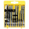 Juego DEWALT DT2290 de 10 hojas de sierra de calar para madera