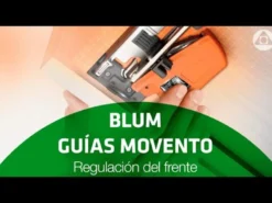 Juego gatillos de fijación guías Blum Movento