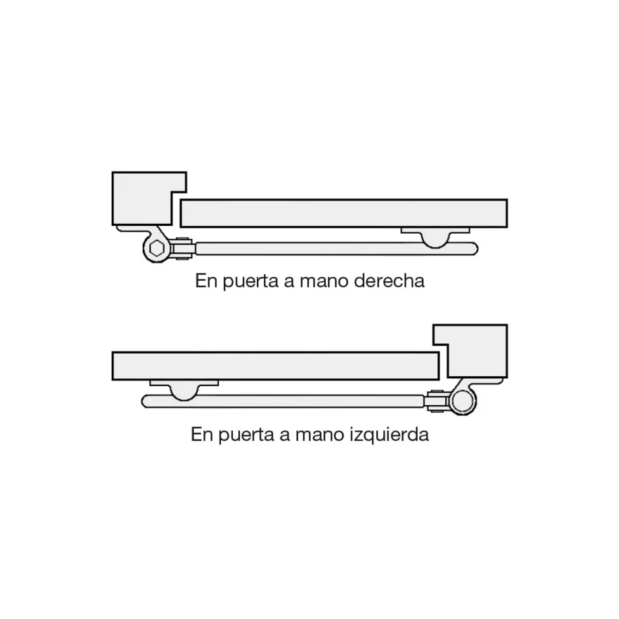 JUSTOR 56 - Brazo puerta
