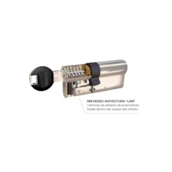 KABA EXPERT LAM - Bombillo de 22 pitones con llave de puntos INCOPIABLE de doble embrague