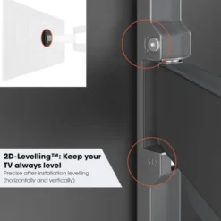 KARL - Soporte articulado ultra fino para pantallas de 32” a 65”