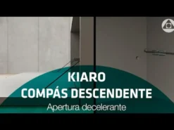 KIARO - Compás hidraúlico descendente de apertura amortiguada