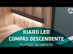 KIARO - Compás hidraúlico descendente de apertura amortiguada
